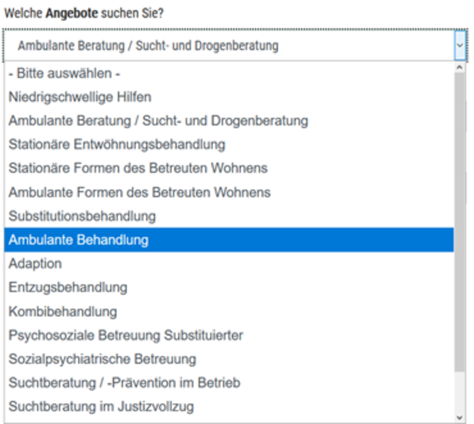 Ambulante Behandlung